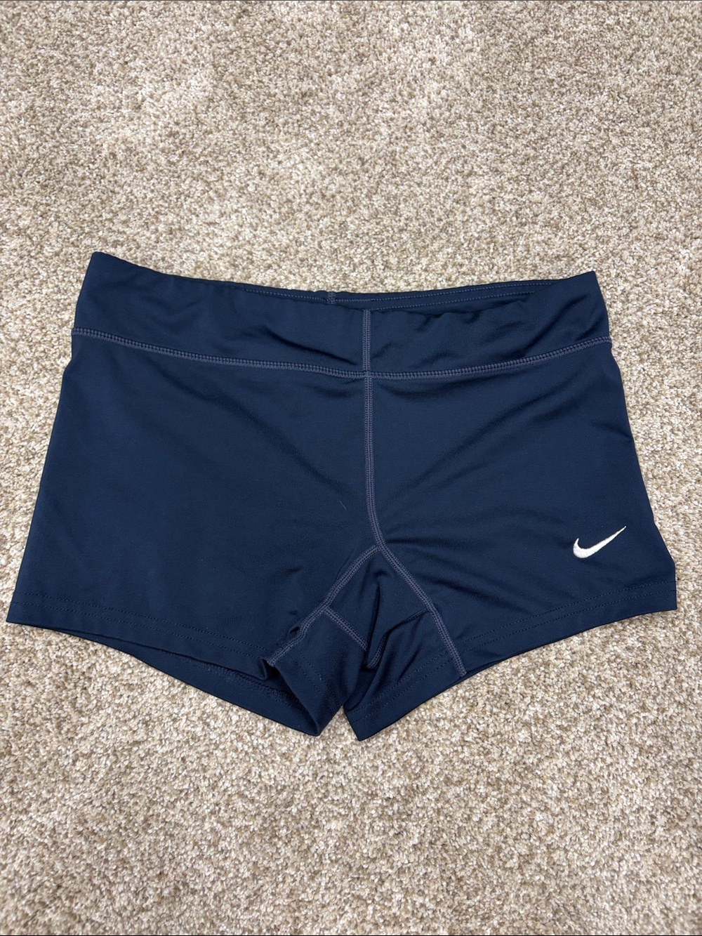 Nike dri-fit navy shorts size small